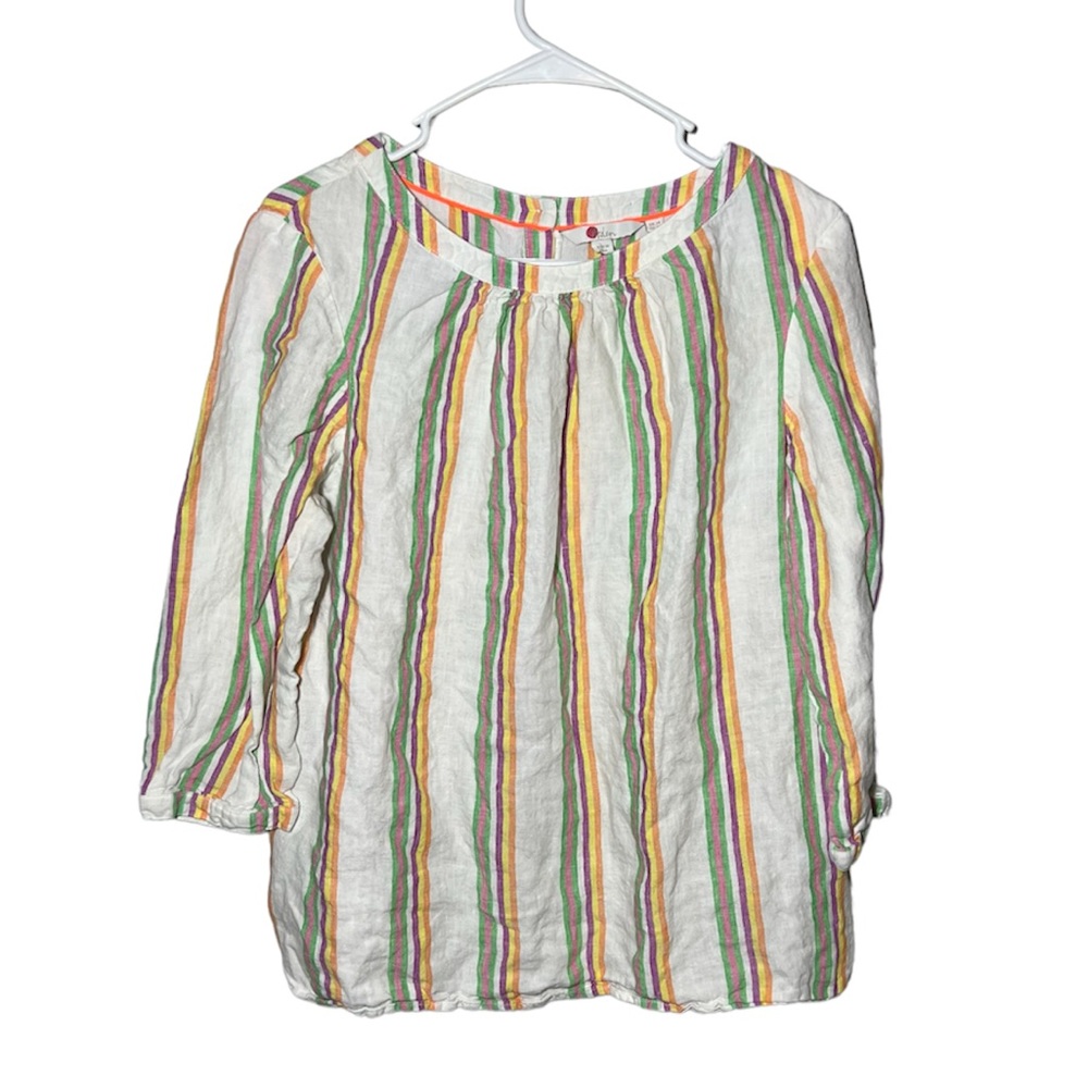 Boden Multicolor Striped Blouse